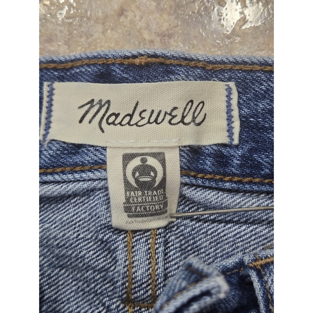 Madewell The Dadjean Women's 27 High Rise 100% Cotton Jeans NWOT - Picture 15 of 15